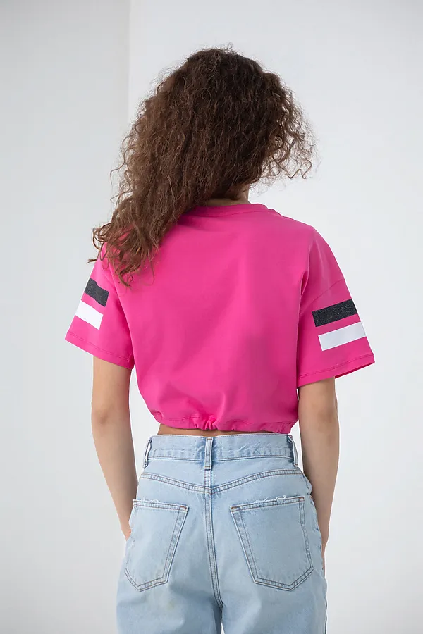 Футболка CRB, циклама - фото 2