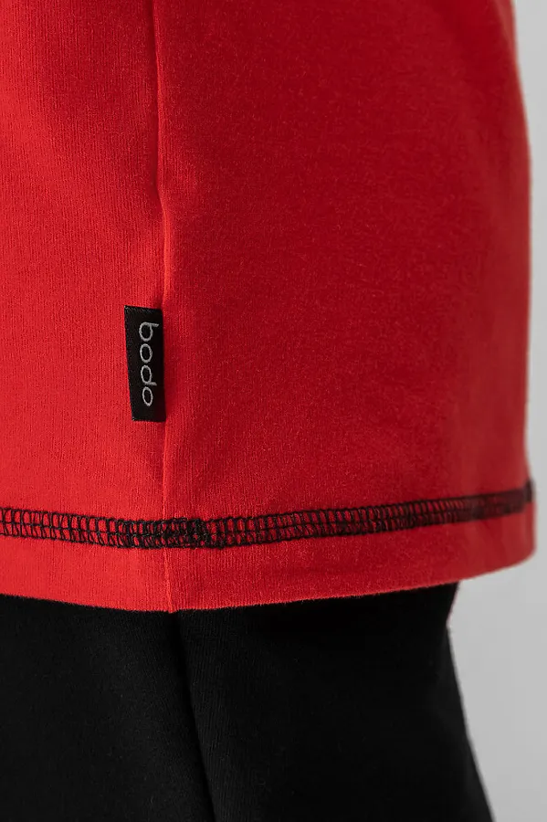 Футболка BODO, красный - фото 2