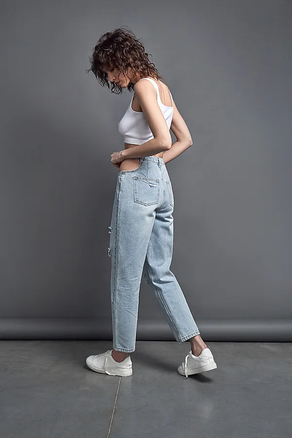 Джинсы INCITY, светло-синий - фото 2