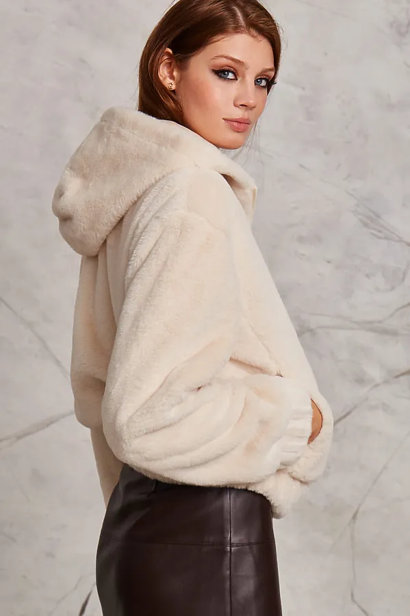 Полушубок INCITY, белый натуральный - фото 2