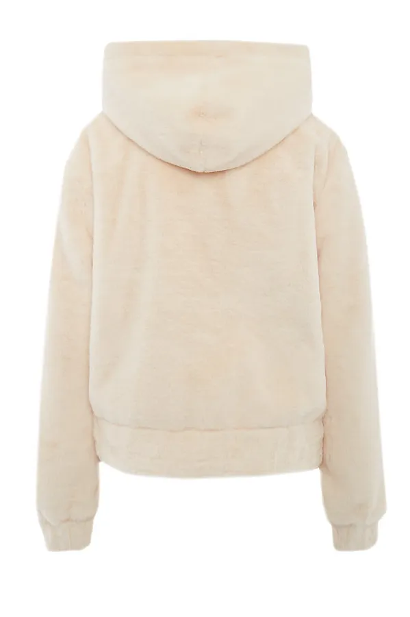 Полушубок INCITY, белый натуральный - фото 2