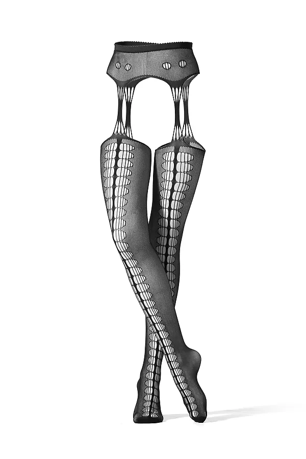 Колготки "Откровения" LE CABARET, черный - фото 2