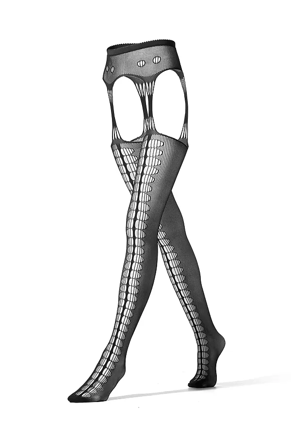 Колготки "Откровения" LE CABARET, черный - фото 2