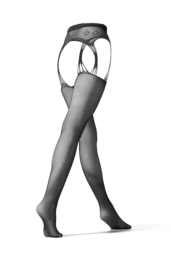 Колготки "Откровения" LE CABARET, черный - фото 2