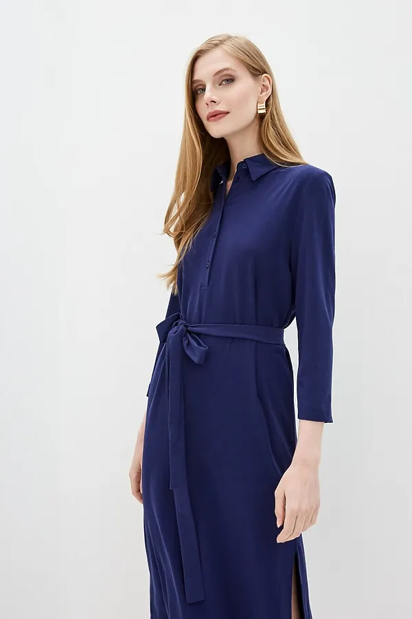 Платье INCITY, чернильный - фото 2