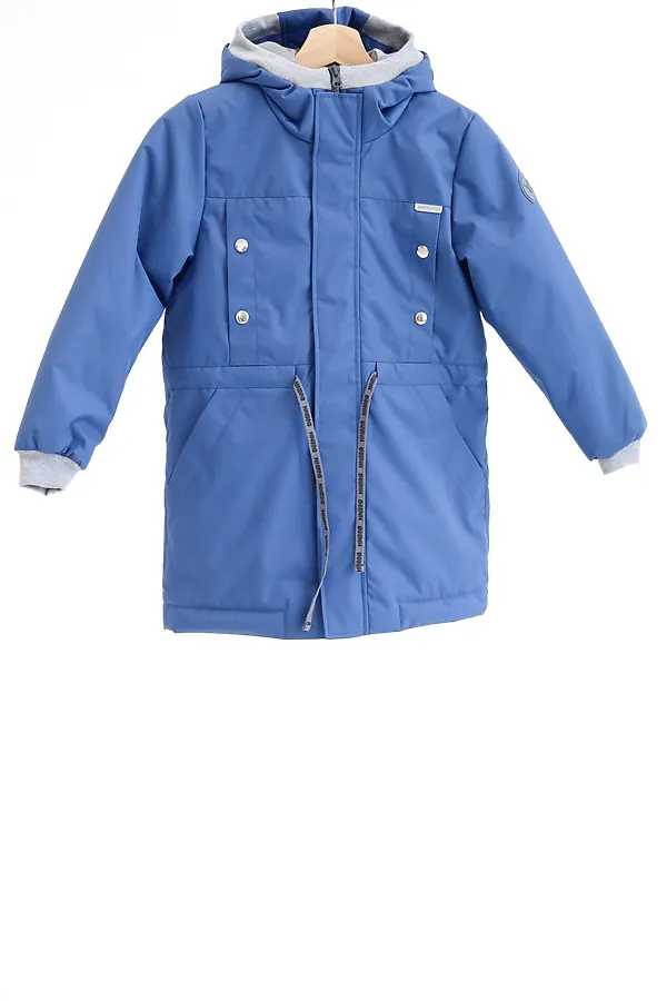 Парка 2022 демисезон деним MINIDINO, деним - фото 2