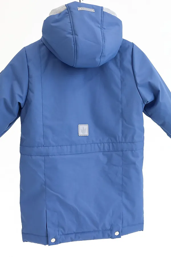 Парка 2022 демисезон деним MINIDINO, деним - фото 2