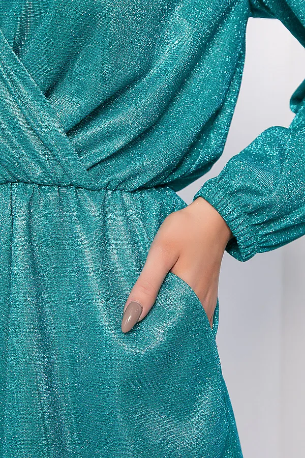 Комбинезон "Звездный час" LADY TAIGA, бирюза - фото 2