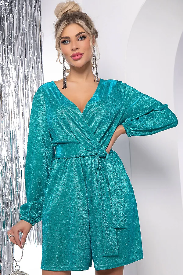 Комбинезон "Звездный час" LADY TAIGA, бирюза - фото 2