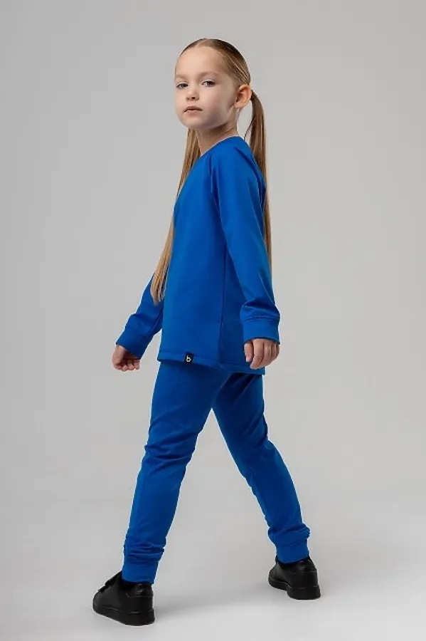 Термокостюм (Лонгслив+Кальсоны) BODO, василек - фото 2