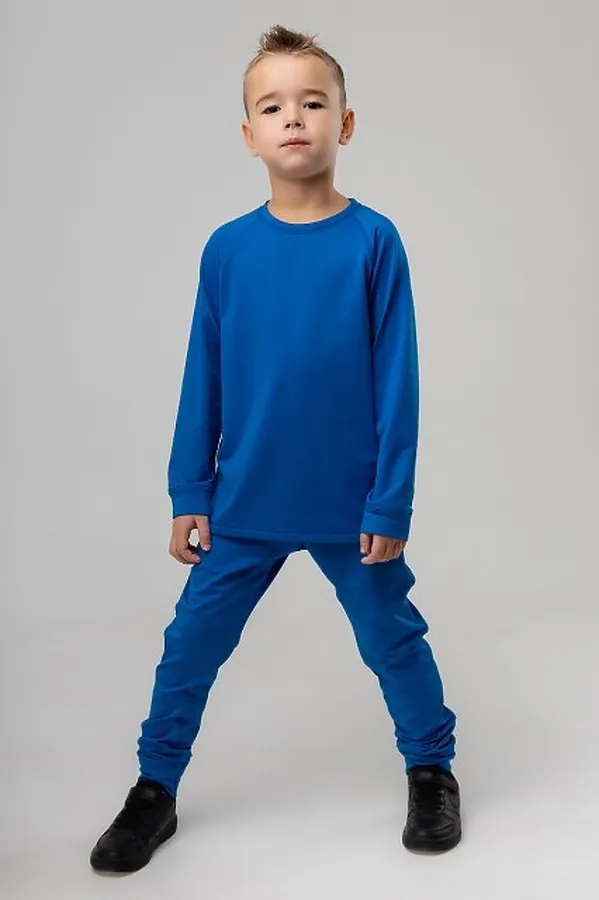 Термокостюм (Лонгслив+Кальсоны) BODO, василек - фото 2