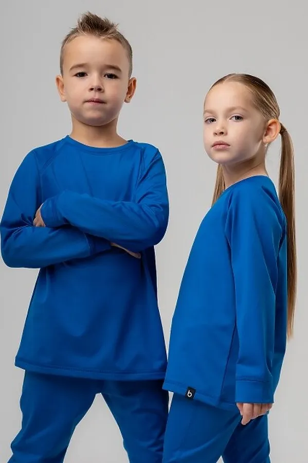 Термокостюм (Лонгслив+Кальсоны) BODO, василек - фото 2