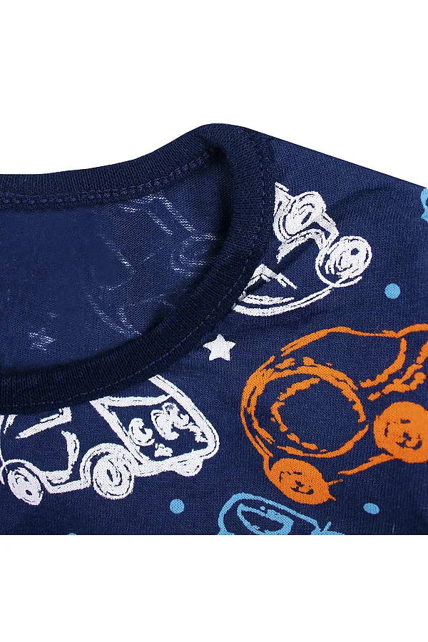 Футболка YOULALA, тёмно-синий - фото 2