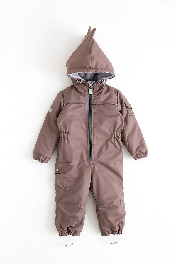 Комбинезон Дино демисезон капучино MINIDINO, капучино - фото 2