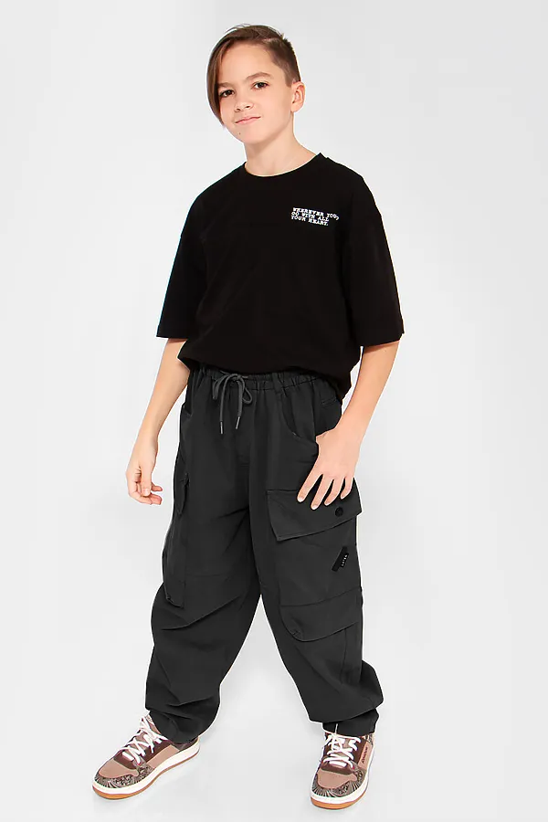 Брюки СОЛЬ&ПЕРЕЦ, темно-серый - фото 2