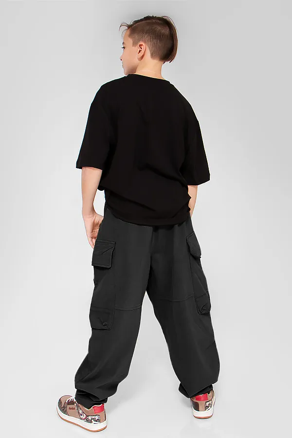 Брюки СОЛЬ&ПЕРЕЦ, темно-серый - фото 2