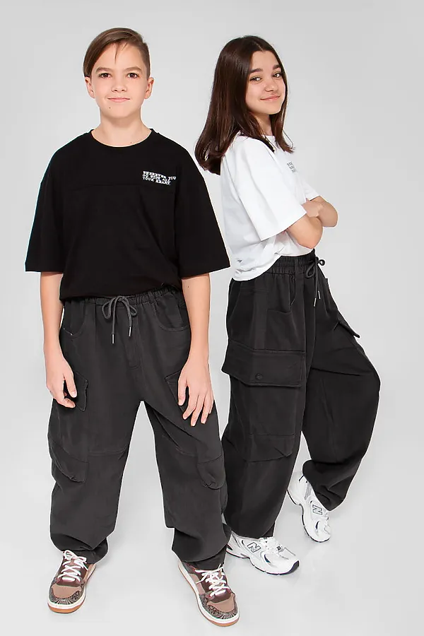 Брюки СОЛЬ&ПЕРЕЦ, темно-серый - фото 2