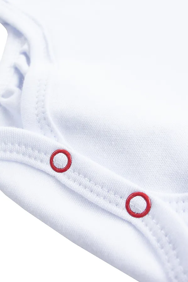 Комплект (Боди + Ползунки) YOULALA, белый - фото 2