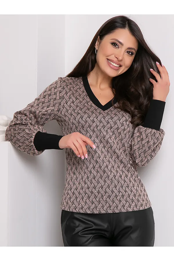 Блуза DIOLCHE, бежевый - фото 2