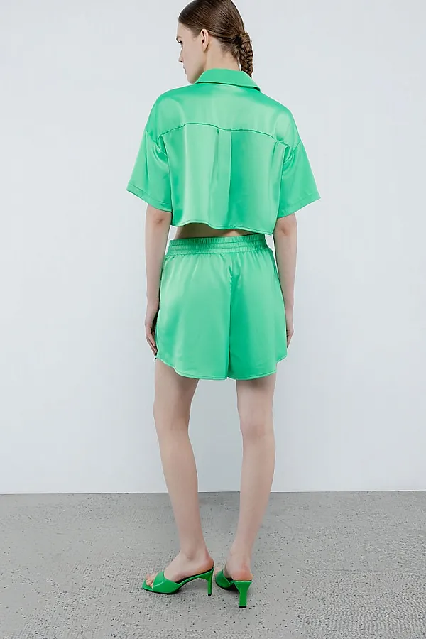 Шорты  INCITY, салатовый - фото 2