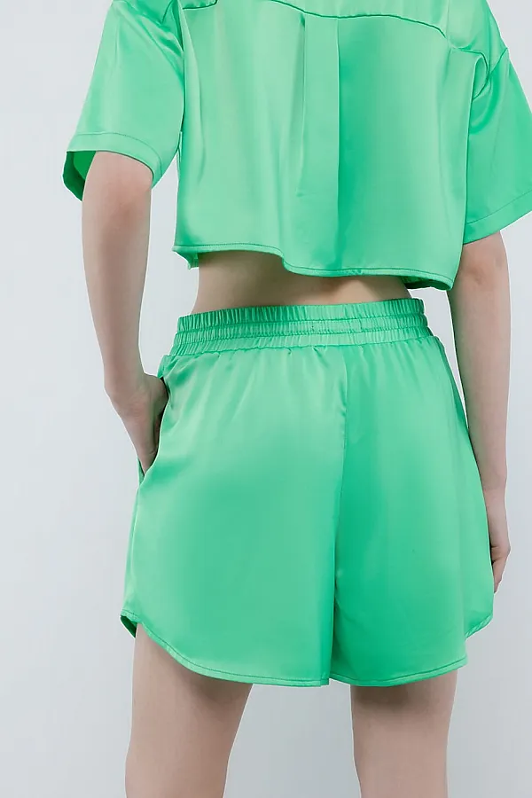 Шорты  INCITY, салатовый - фото 2