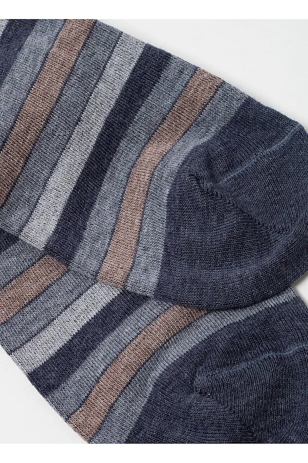 Носки БРЕСТСКИЕ, т.серый меланж-капучино - фото 2