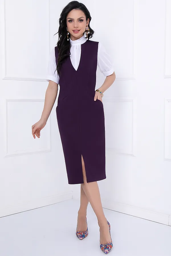 Платье BELLOVERA, фиолетовый - фото 2