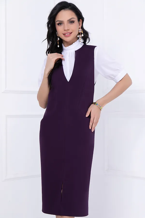 Платье BELLOVERA, фиолетовый - фото 2
