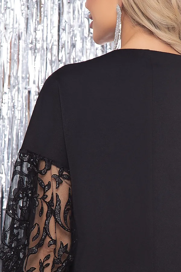 Платье LADY TAIGA, блэк - фото 2