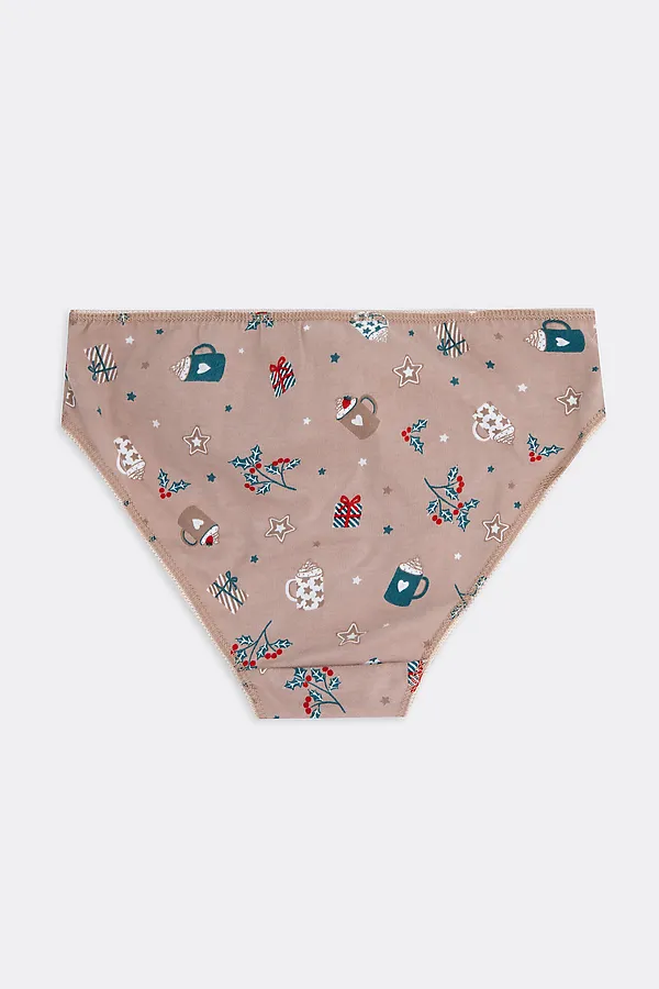 Трусы 2шт. MARK FORMELLE, веточки на бежевом - фото 2