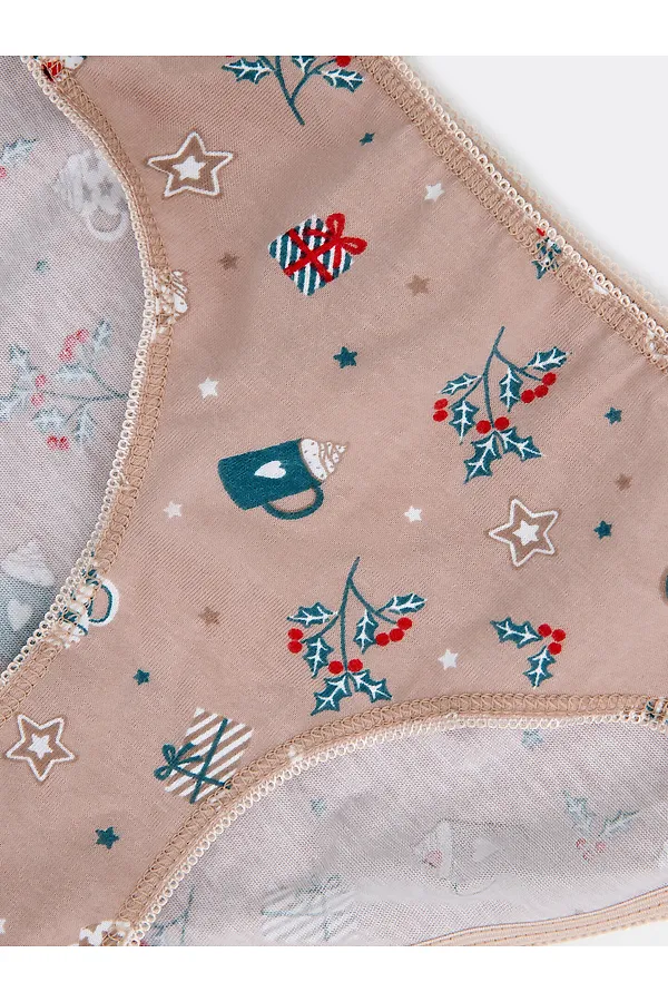 Трусы 2шт. MARK FORMELLE, веточки на бежевом - фото 2