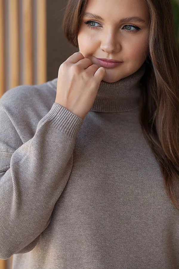 Костюм (Джемпер + Брюки) TOOK A LOOK, беж - фото 2