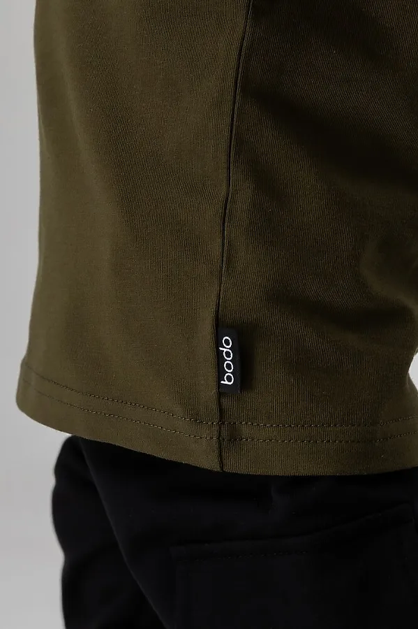 Футболка BODO, хаки - фото 2