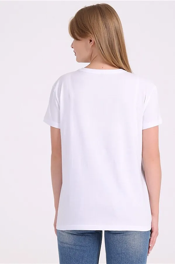 Футболка  АПРЕЛЬ, белый - фото 2