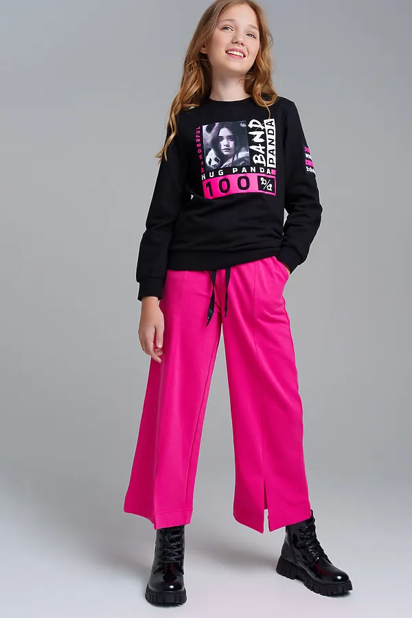 Брюки PLAYTODAY, малиновый - фото 2