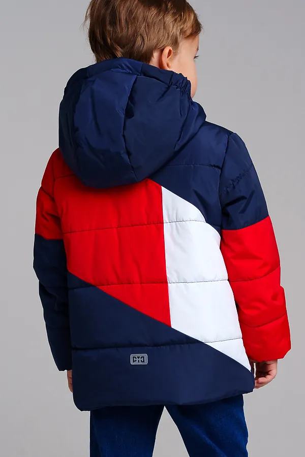 Куртка PLAYTODAY, тёмно-синий,красный,белый - фото 2