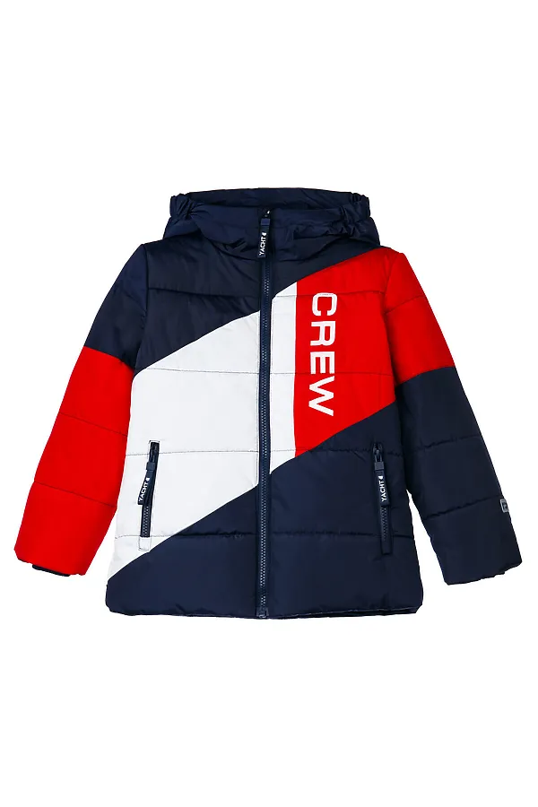 Куртка PLAYTODAY, тёмно-синий,красный,белый - фото 2