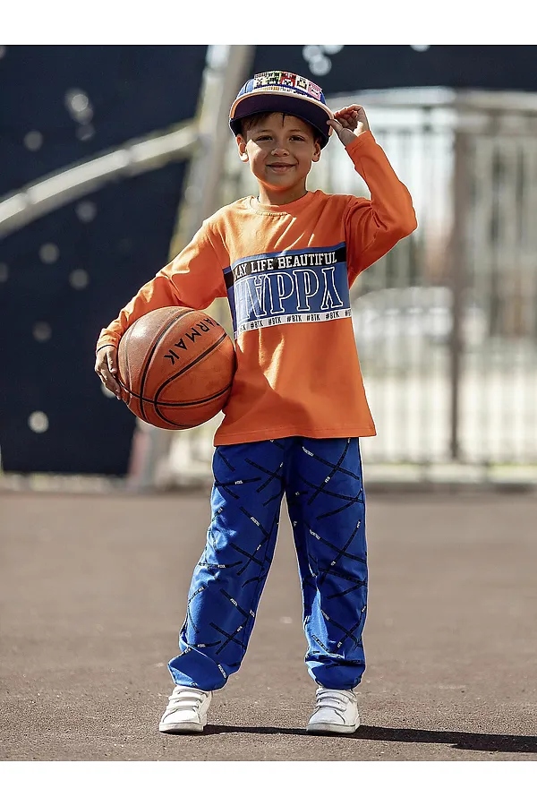 Комплект (Лонгслив + Брюки) BATIK, мультиколор - фото 2