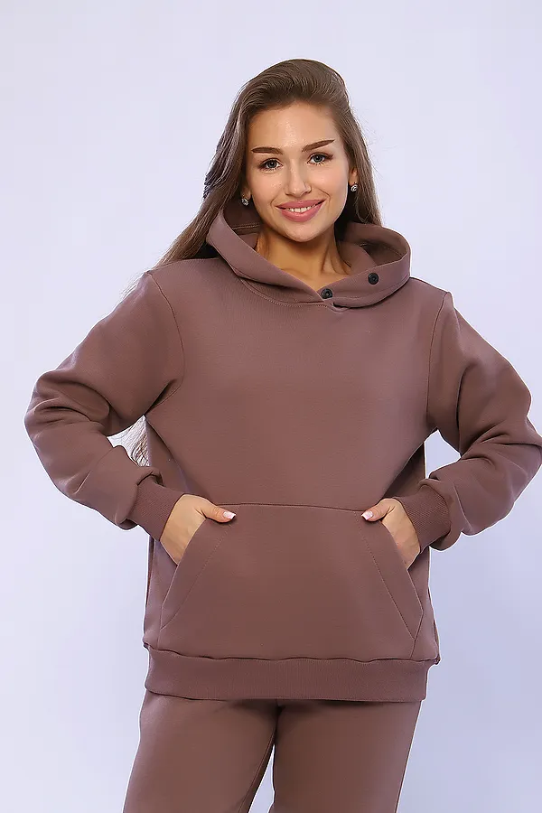 Костюм с брюками 65036 НАТАЛИ, какао - фото 2