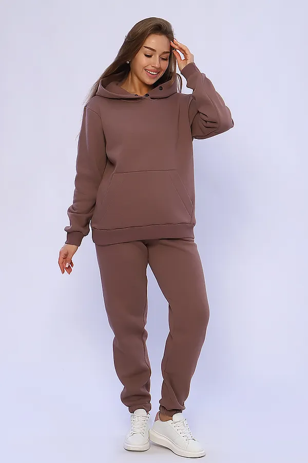 Костюм с брюками 65036 НАТАЛИ, какао - фото 2