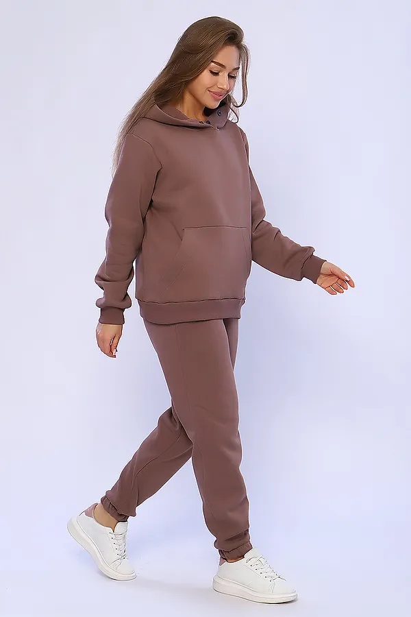 Костюм с брюками 65036 НАТАЛИ, какао - фото 2