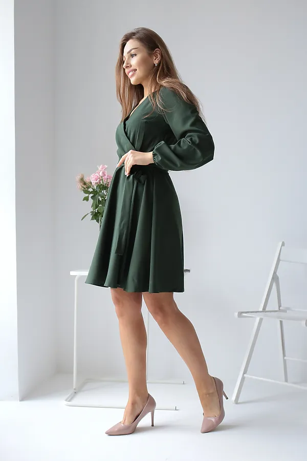 Платье 400002 НАТАЛИ, зеленый - фото 2