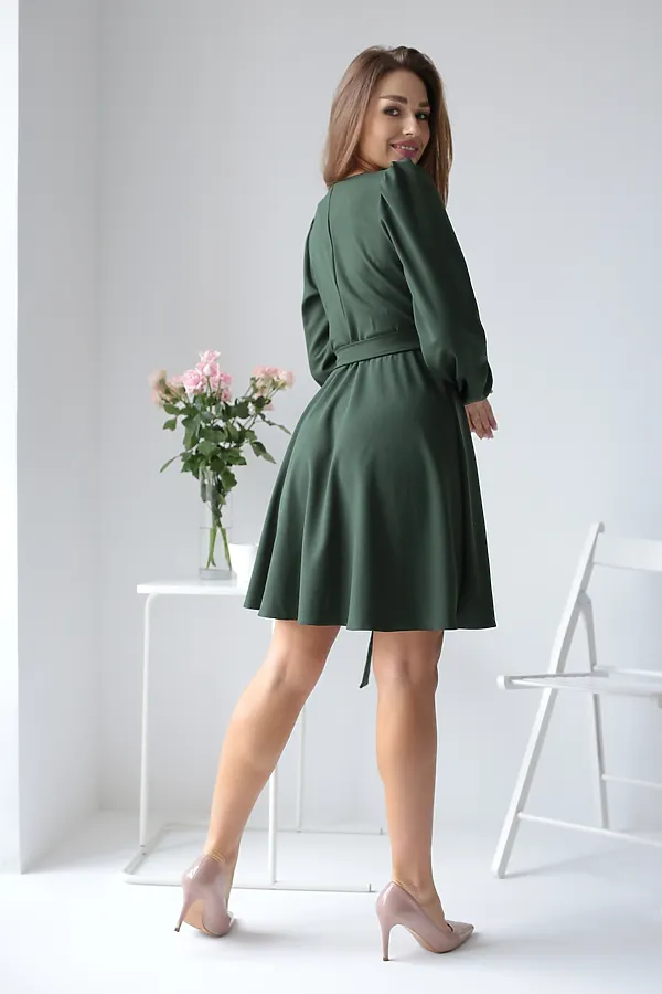 Платье 400002 НАТАЛИ, зеленый - фото 2