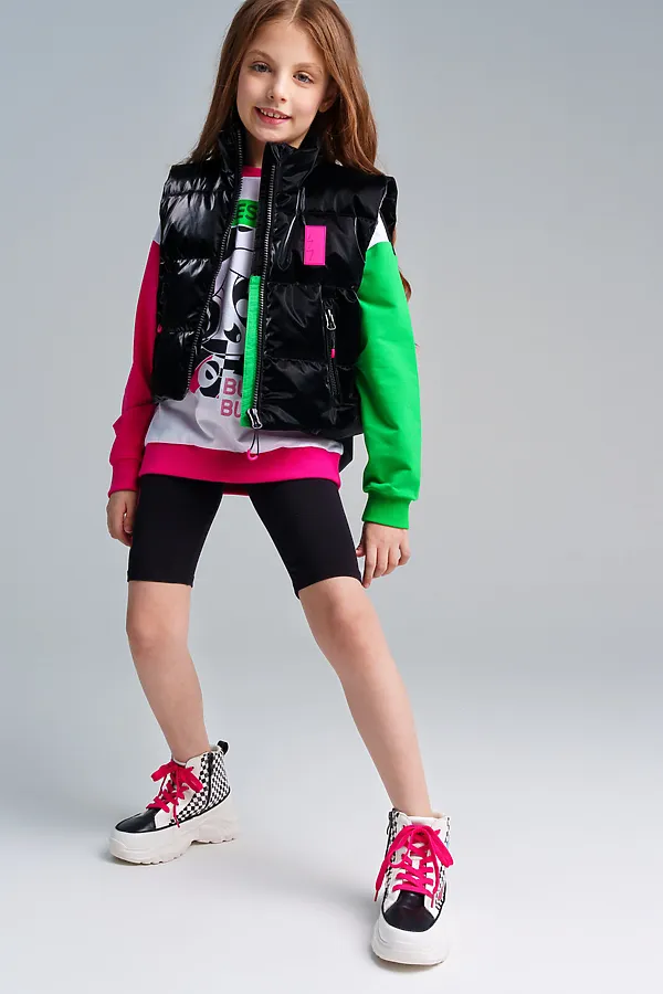 Жилет PLAYTODAY, черный - фото 2