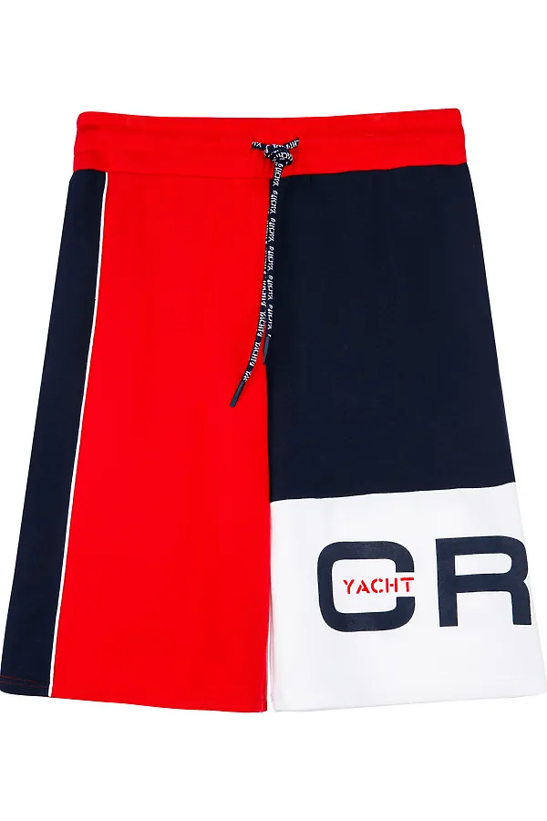 Шорты PLAYTODAY, тёмно-синий,красный,белый - фото 2