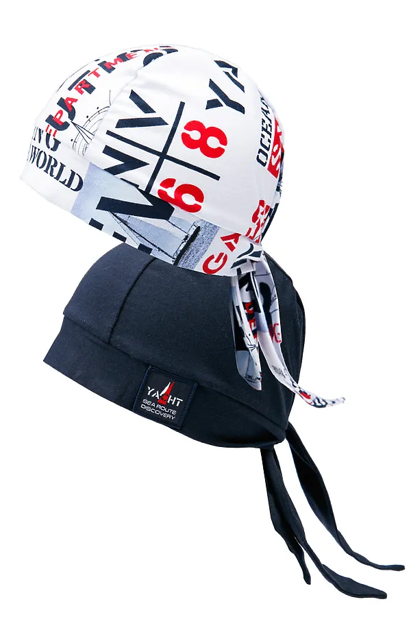 Банданы, 2 шт. PLAYTODAY, тёмно-синий,разноцветный - фото 2