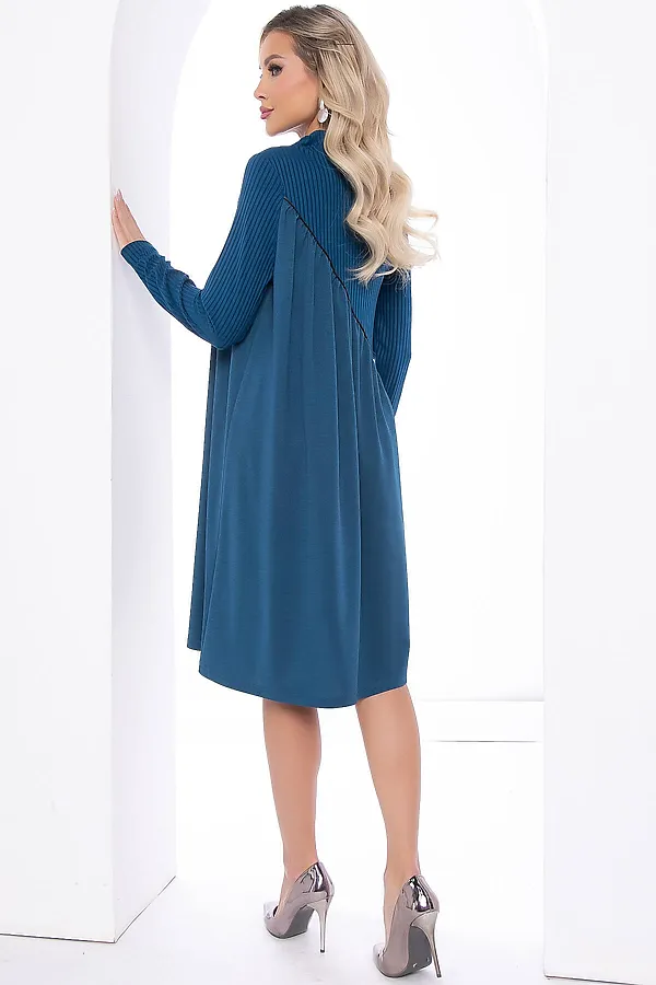 Платье LADY TAIGA, индиго - фото 2