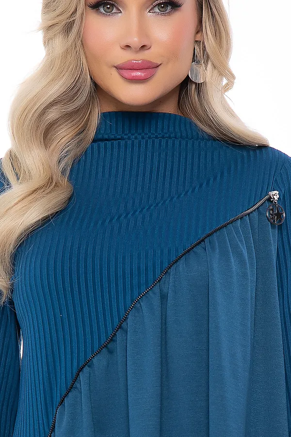 Платье LADY TAIGA, индиго - фото 2