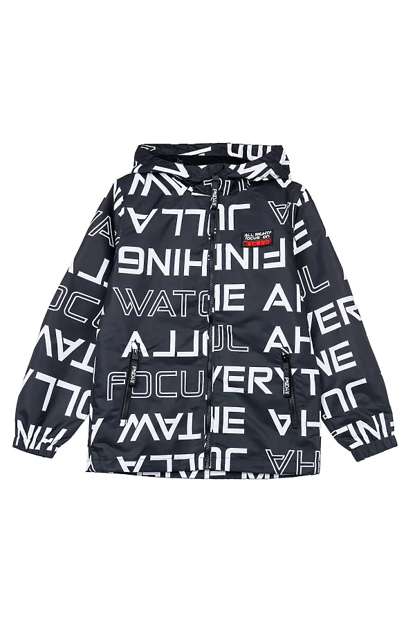 Куртка PLAYTODAY, черный,белый - фото 2