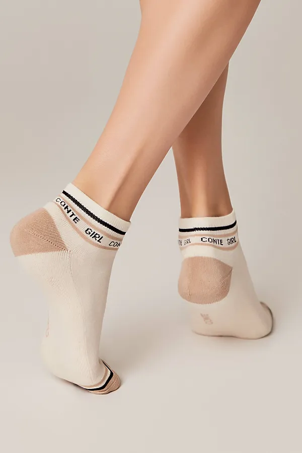 Носки CONTE ELEGANT, капучино - фото 2